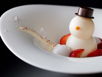 クリスマスコース　乾杯シャンパン(プレステージ)1杯付き