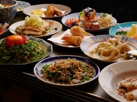 [From 2 people] With all-you-can-drink! For various banquets ◎ "Domestic "Kawachi Duck" Homemade Peking Duck Chinese-style Banquet Course"