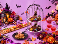 平日限定【秋限定ハロウィンアフタヌーン】セイヴォリー＆2時間カフェフリー