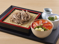 메밀 & 연어 오동숯 세트