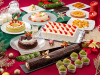 土日祝【期間限定 クリスマスフェア/時間制限なし】ホテル最上階でパティシエ特製 秋の味覚スイーツを