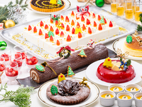土日祝ランチ/4〜11歳のお子様【期間限定 クリスマスフェア/時間制限なし】ホテル最上階でパティシエ特製 秋の味覚スイーツを