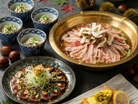 秋味覚フリーフロー付き　6000円
