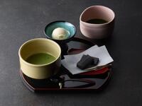 【抹茶お点前体験付き】モーモーコース