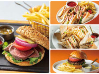 BURGER & SANDWICH PLAN [DRINK SET]（Available after 2:00 PM ）