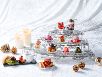 “Festive Afternoon Tea” featuring seasonal strawberries and winter-themed sweets