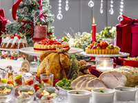 🎁早割！大人10％割引！！🎄＜2026年12月19日・20日・24日・25日＞ クリスマススペシャルディナービュッフェ🎁★ 第1部 17：00～19：00