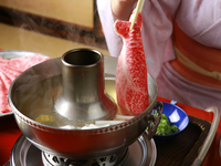Lunch: Shabu-shabu set