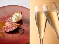 11月限定☆乾杯酒プレゼント！　旬の食材を使った前菜や肉料理＆魚料理など Wメインディナー全5品～CHEF'S SELECTION～