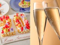 11月限定【平日】乾杯酒・ナンバーケーキ付ランチ★食後のカフェフリープレゼント！前菜・パスタ・選べるメイン等記念日ランチ全4品（SEASON LUNCH）