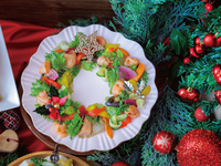  [Private room][Held on Saturdays and Sundays in December] "Heartwarming Christmas" Sweets & Lunch Buffet