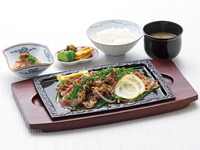 鉄板レモンステーキ膳