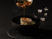 【ディナー】ふかひれ入りあんかけ石鍋おこげ