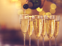 Glass Champagne
