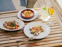 Weekend Lunch Course at Indoor Dining Table