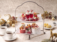 【土日祝・ティータイム】乾杯ドリンク特典★ポム・ダダン アフタヌーンティー ～Noël Rouge～（12/1～12/26）