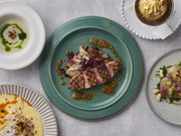【STANDARD LUNCH COURSE】12月からの限定ランチ　人気のカルボナーラや豚肩ロースのグリル、デザートの付いた全5品